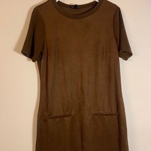 Velvet Brown Le Chateau Dress